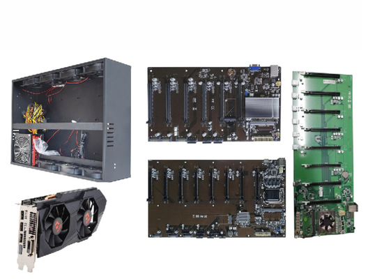 Gpus Miner 8 Gtx 1660 Ti 6Gb Gigabyte Grafik Kartı Ethereum Miner Asic Rig