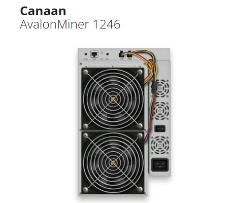 Canaan AvalonMiner 1246 87T BTC Bitcoin Madenci Asic