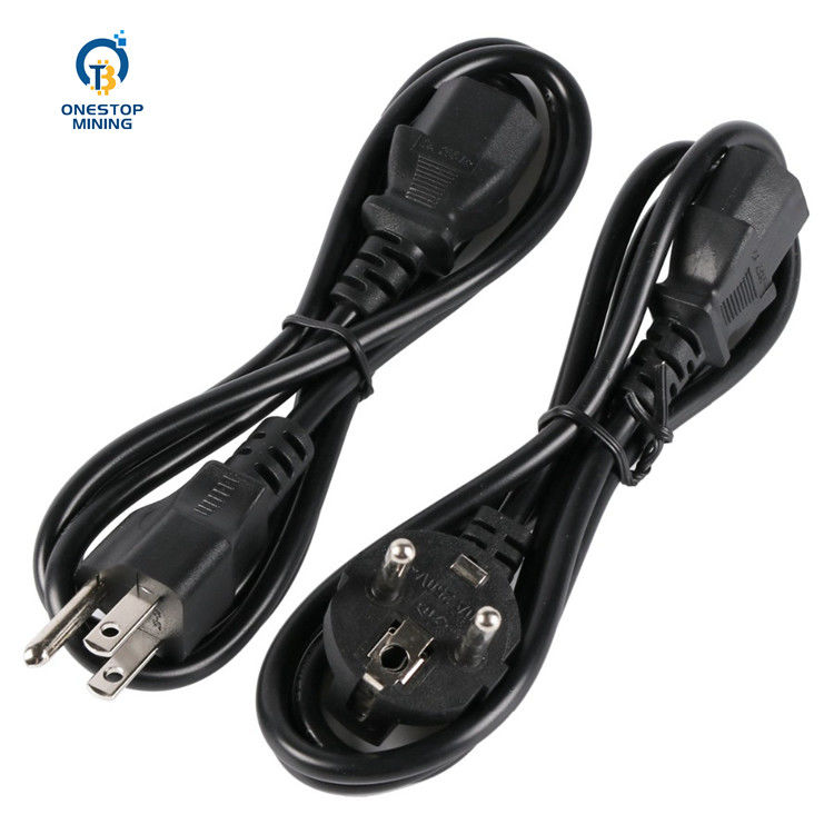 1.5m 1.8m 2m Asic Miner Parçaları Elektronik Madenci için PSU Kabloları Kabloları