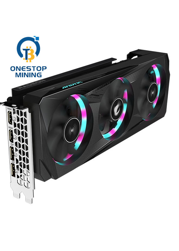 Oyun için Master Radeon Rx 6700 Xt 12g Rx 6700 Xt 16gb Gpu Grafik Kartı Madenci